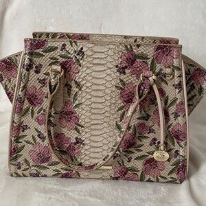 Brahmin Priscilla in Ivory Labrynth, EUC